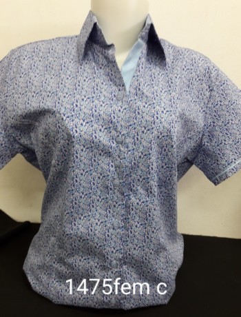 Camisete feminina manga curta estampada várias cores