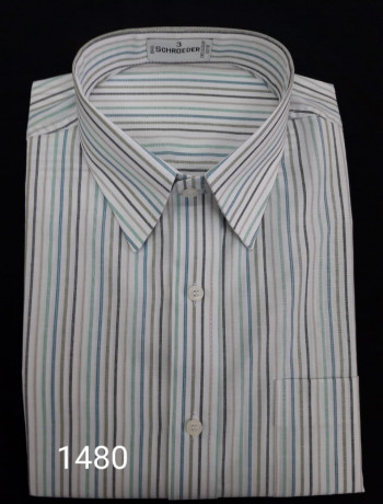 Imagem da Camisa masculina manga curta listrada