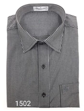 Imagem da Camisa masculina manga curta ou longa risca de giz várias cores