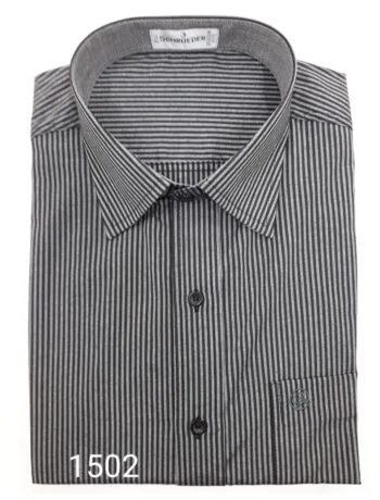 Imagem da Camisa masculina manga curta ou longa risca de giz várias cores