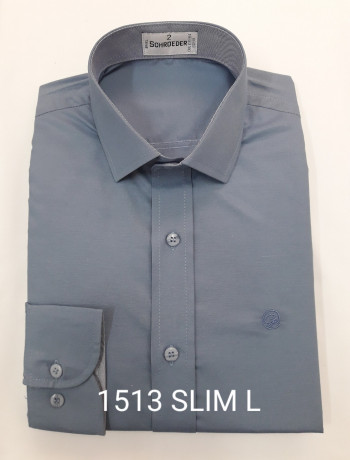 Camisa masculina manga curta, longa ou slim várias cores